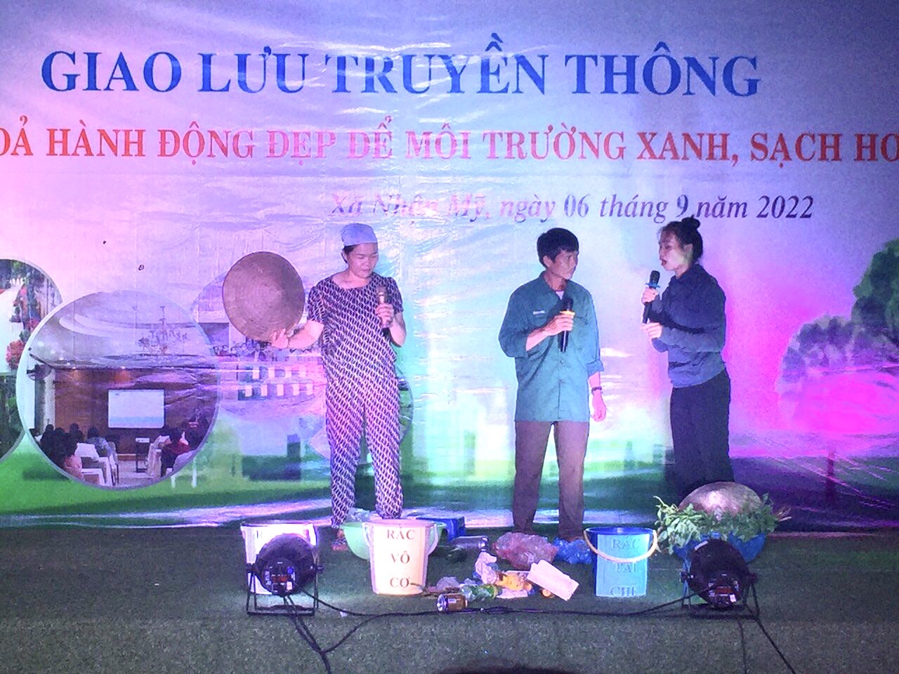 Truyền thông BVMT tại xã Nhân Mỹ